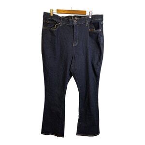 LuLaRoe Jeans Women's Size 36‎ High Rise Bootcut Denim Dark Wash